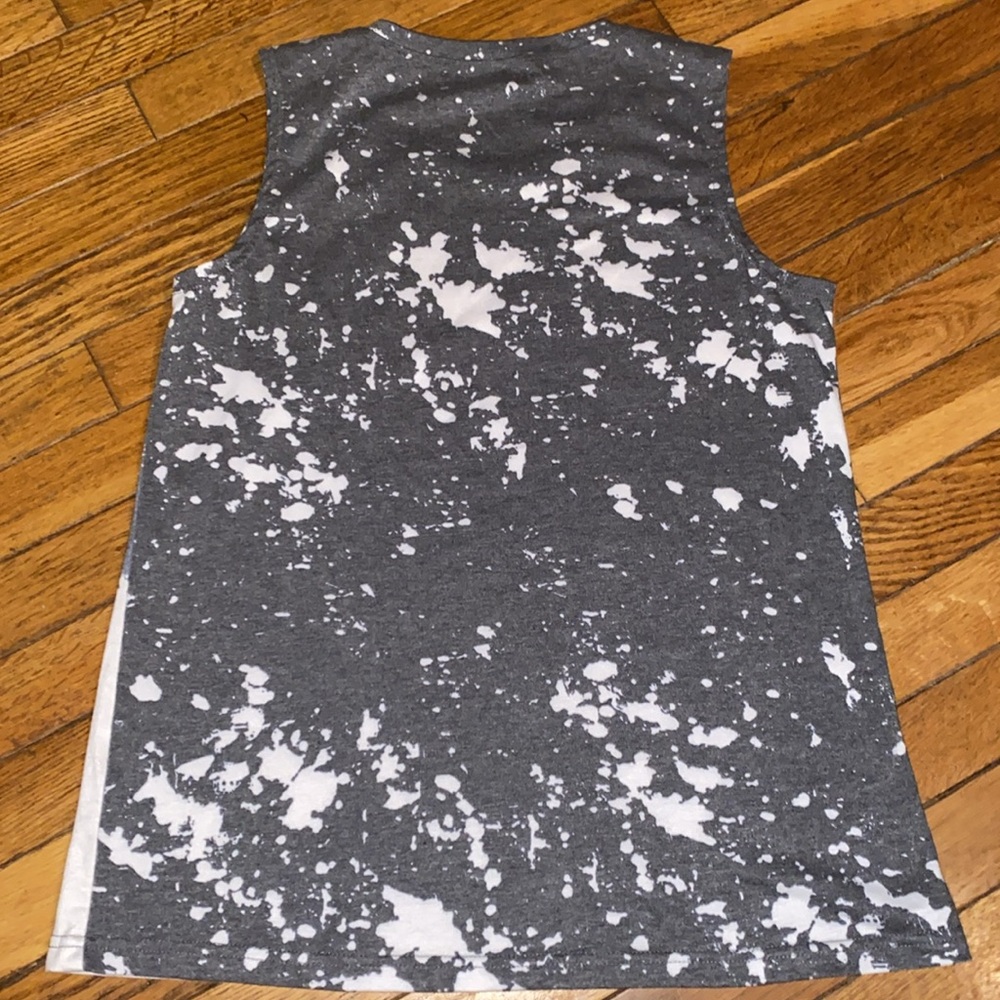 Graphic Cowboy Stylish Sleeveless Top - Picture 6 of 6